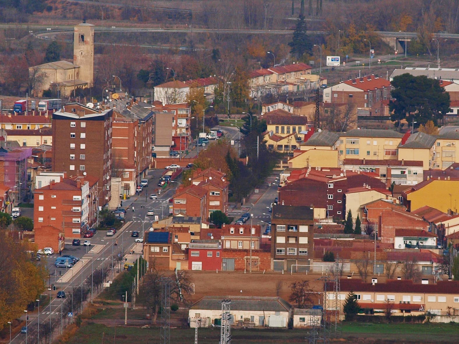 Veduta di Venta de Baños