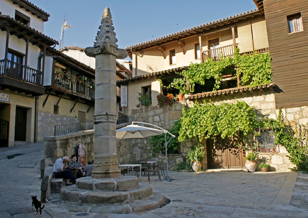 Veduta di Valverde de la Vera