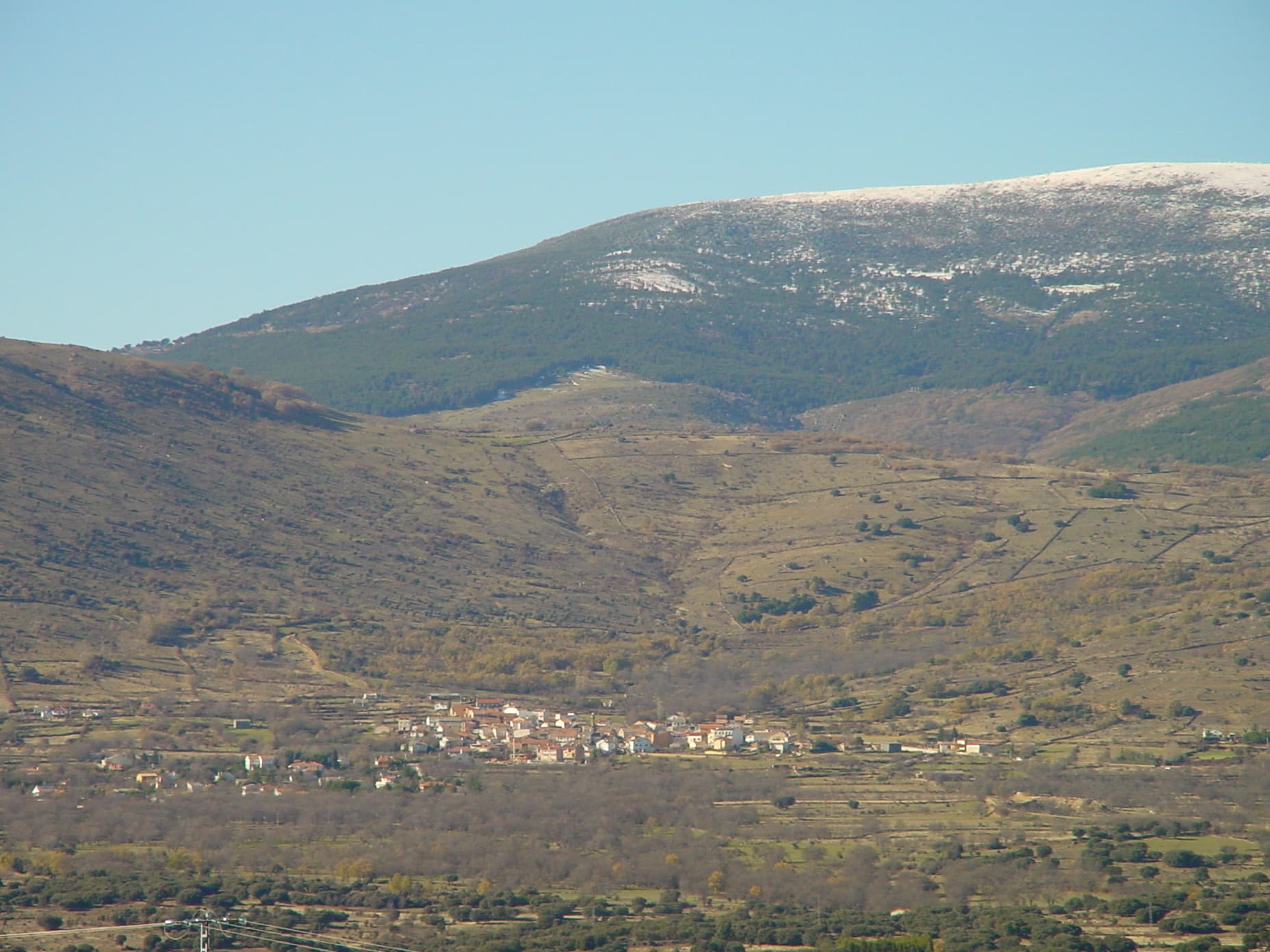 Vista de Gargantilla del Lozoya y Pinilla de Buitrago