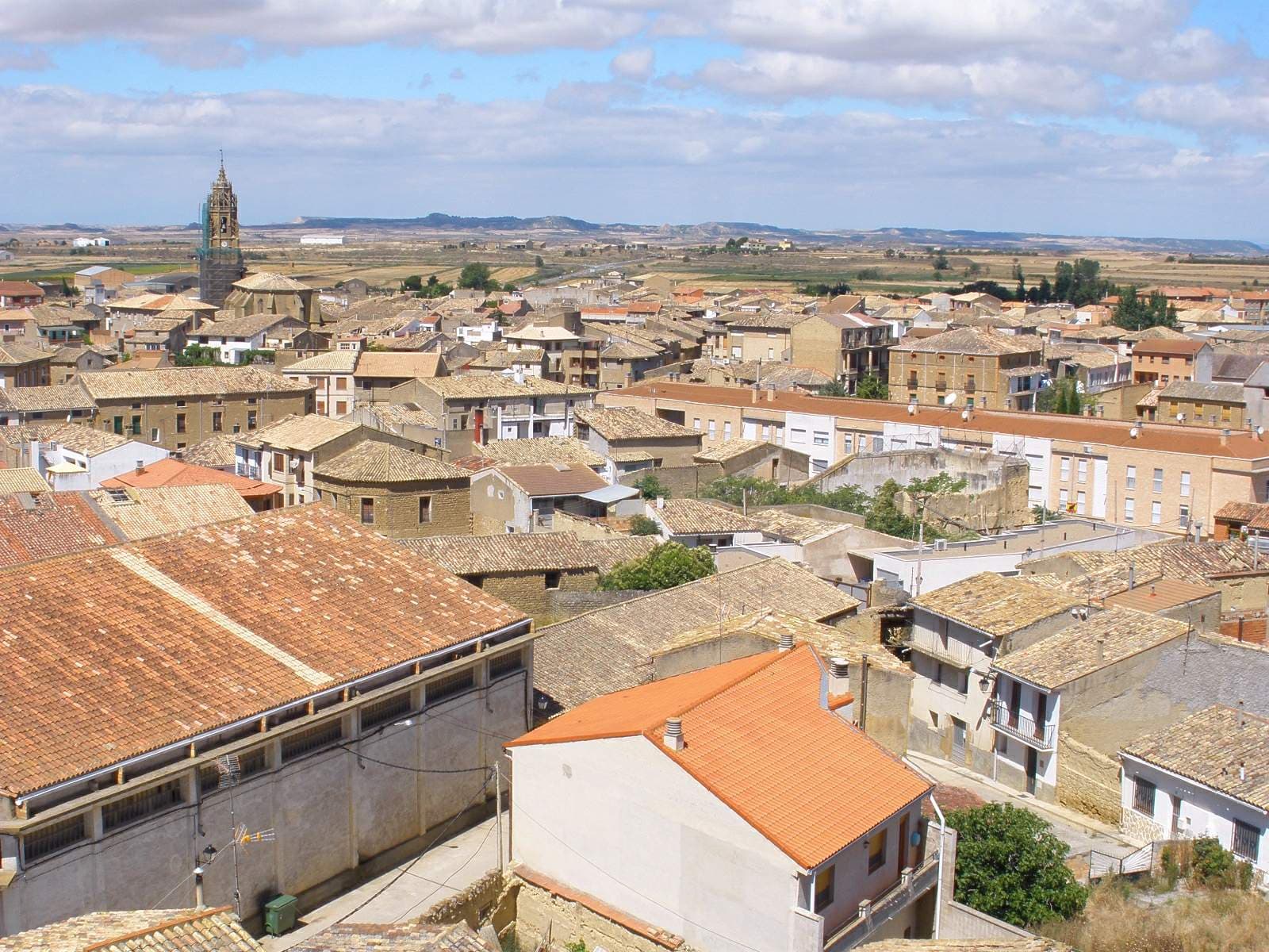Vista de Sádaba