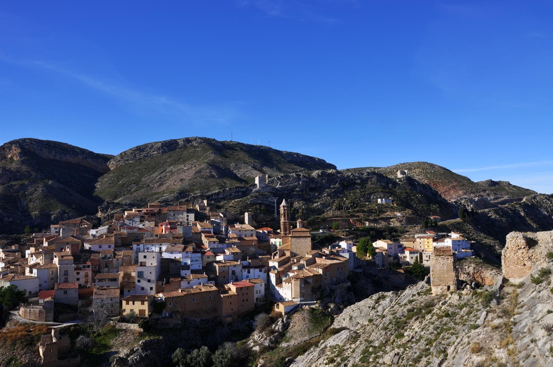 Veduta di Alcaine