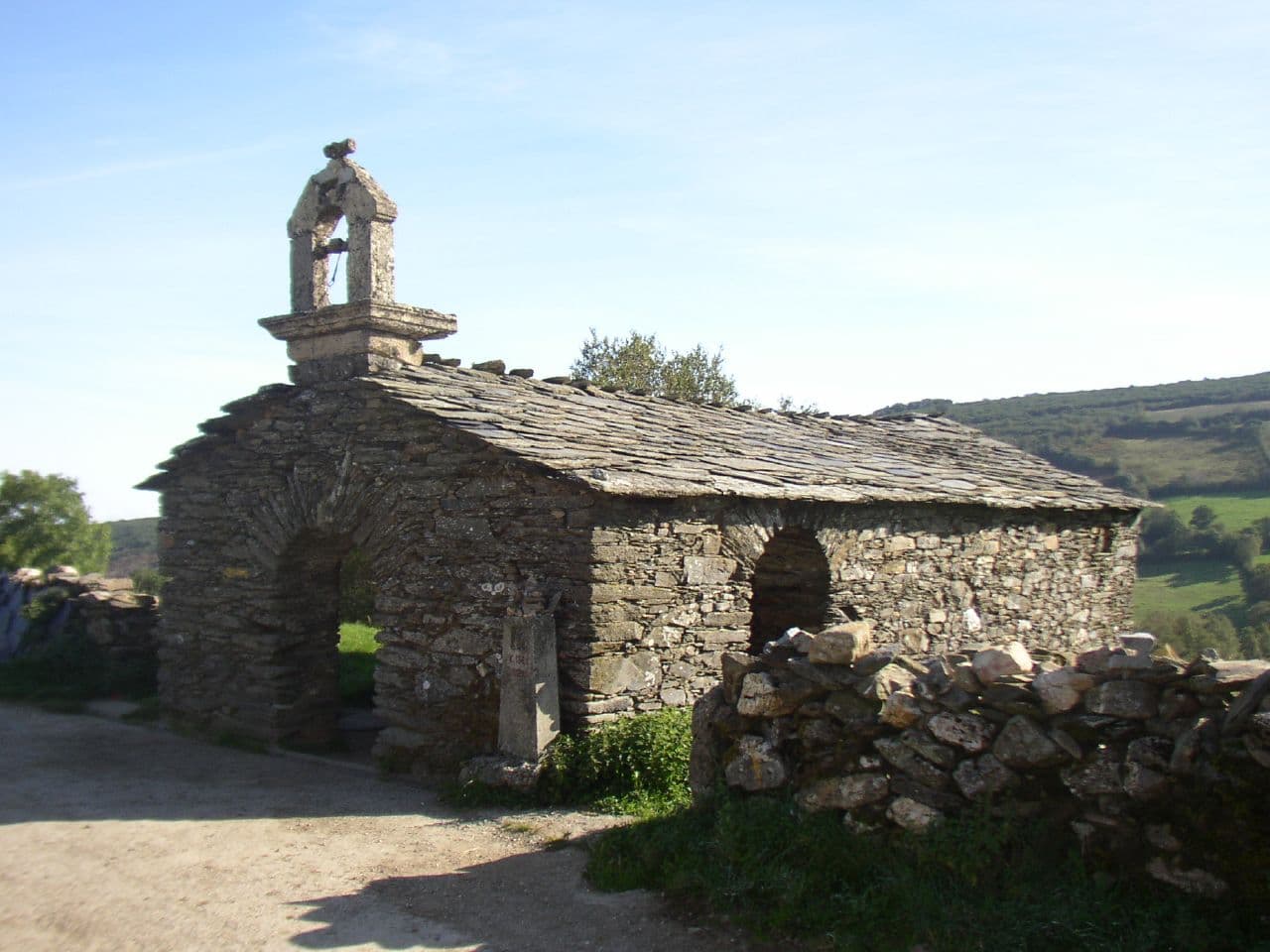 Veduta di Triacastela
