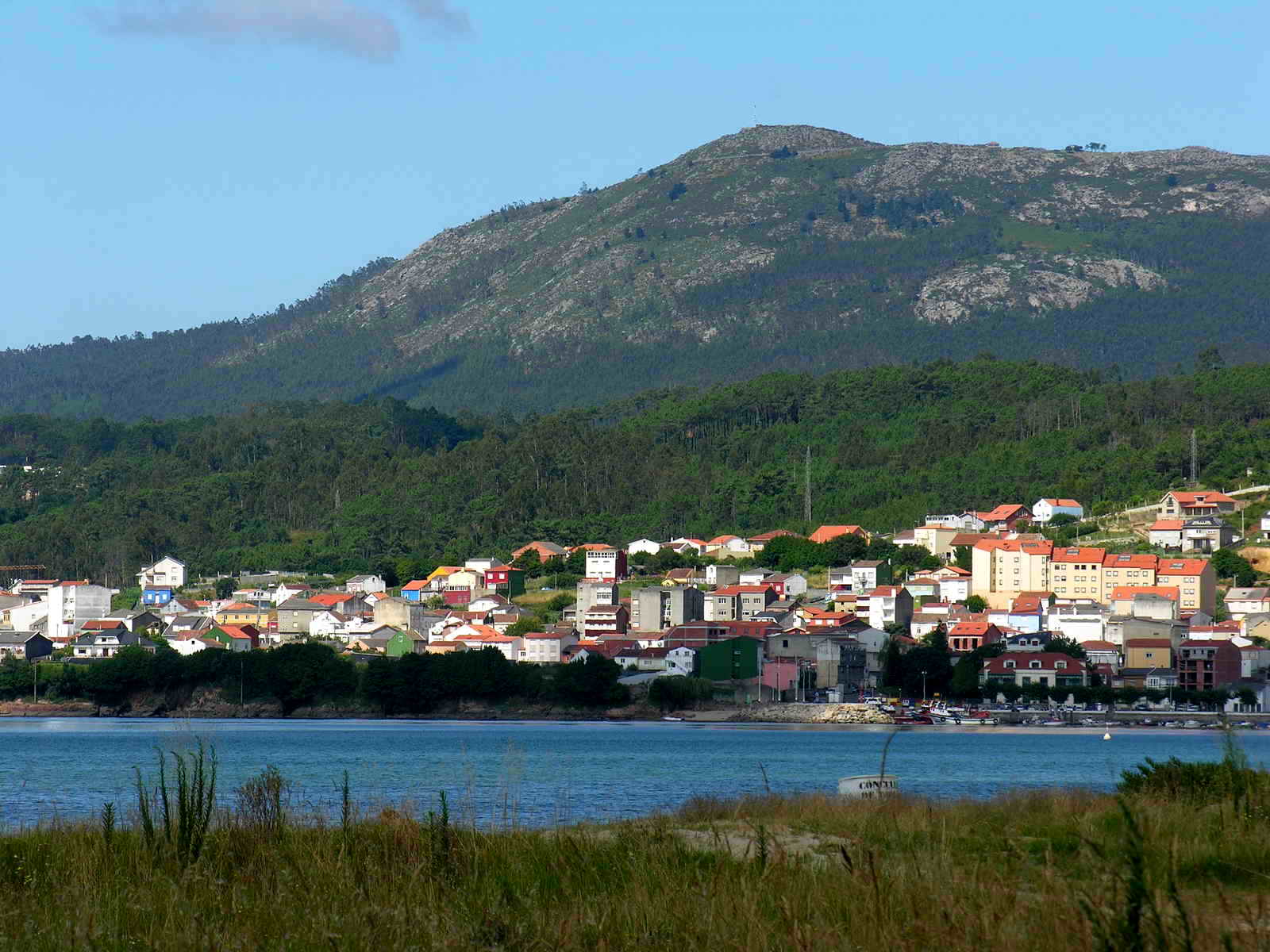 Vista de Boiro