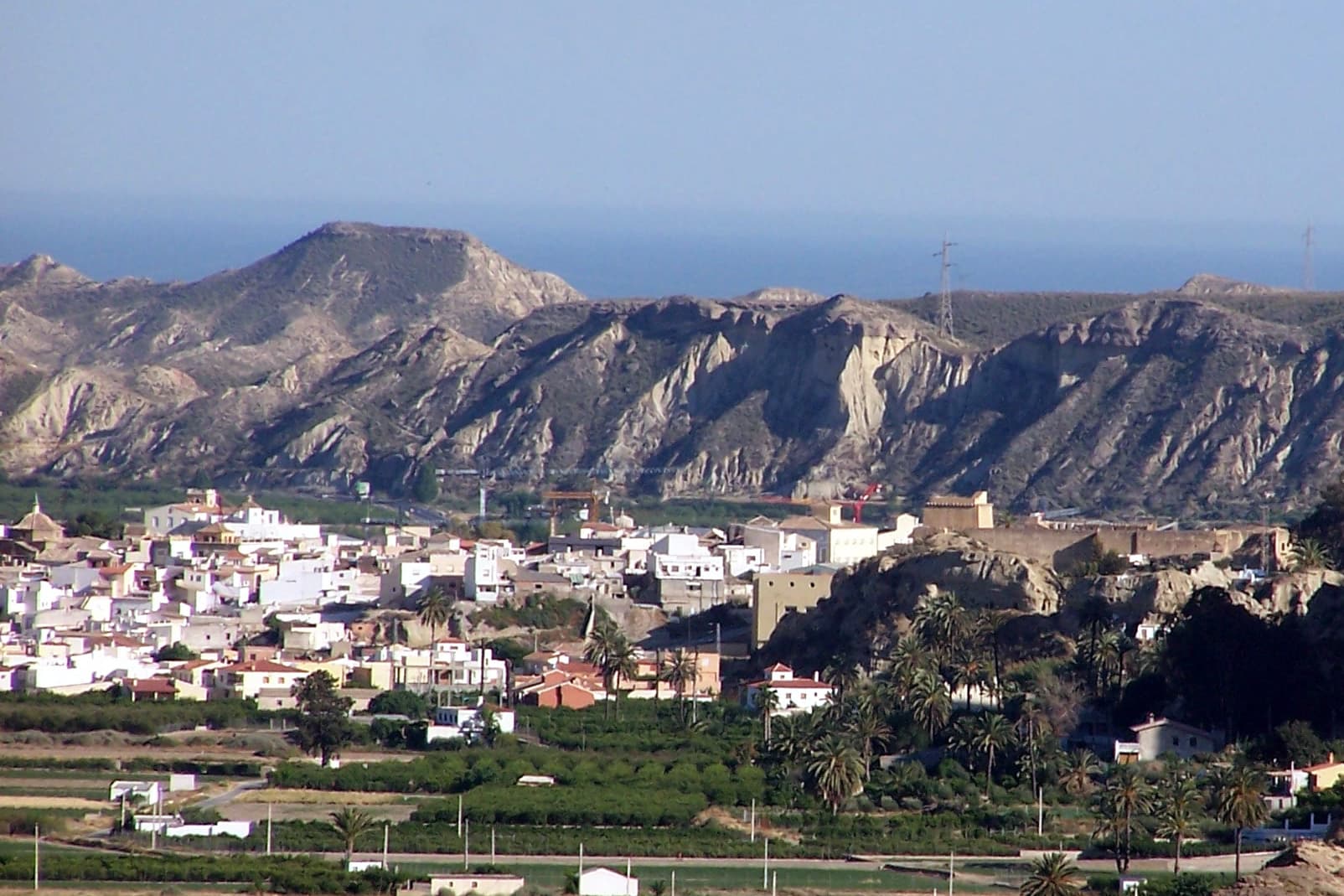 Vista de Cuevas del Almanzora