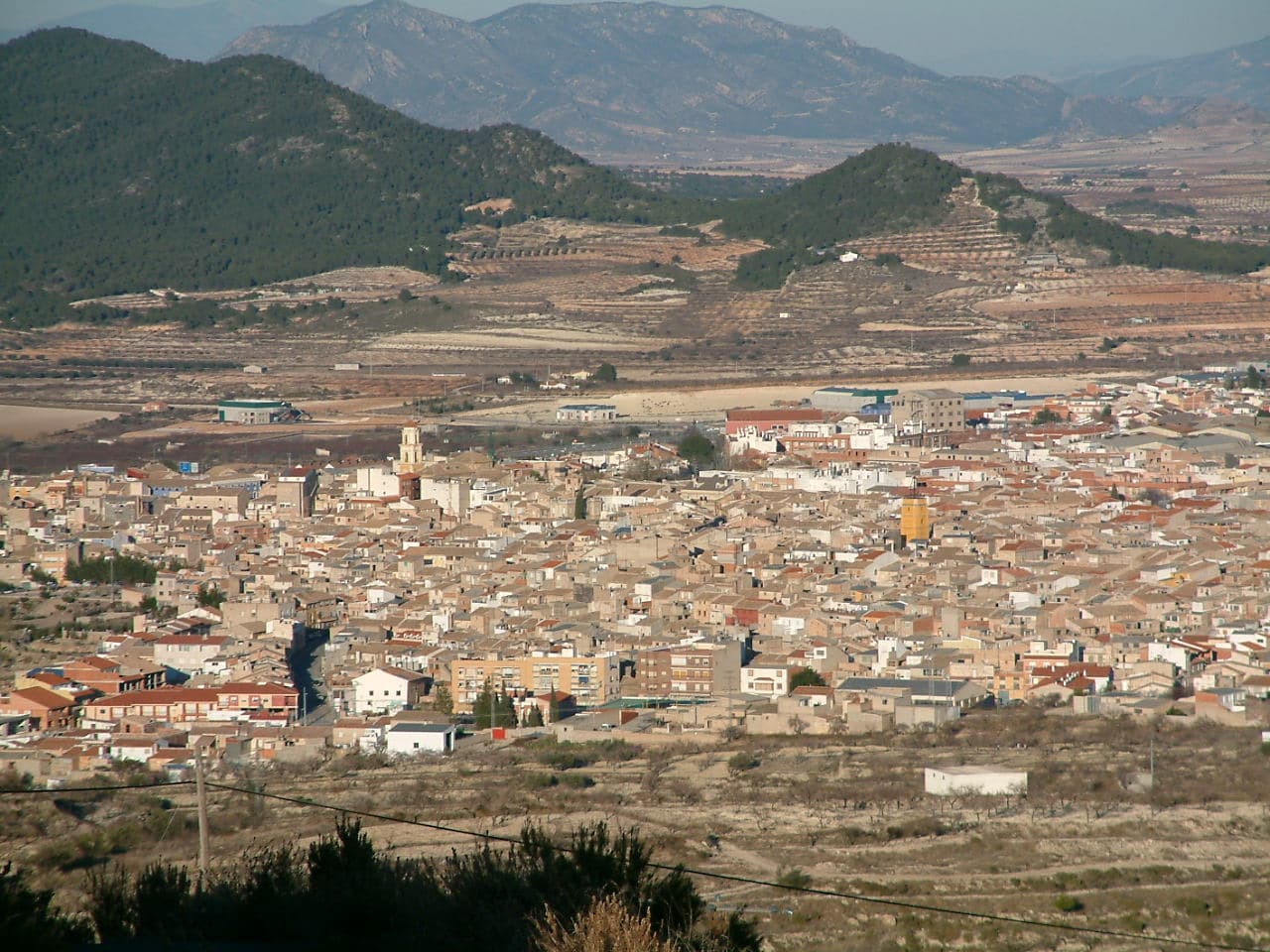 Veduta di Bullas