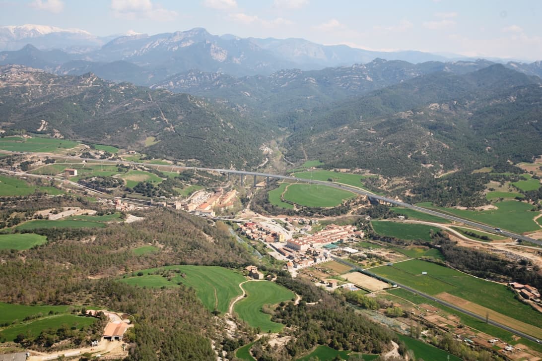 Vista de Olvan