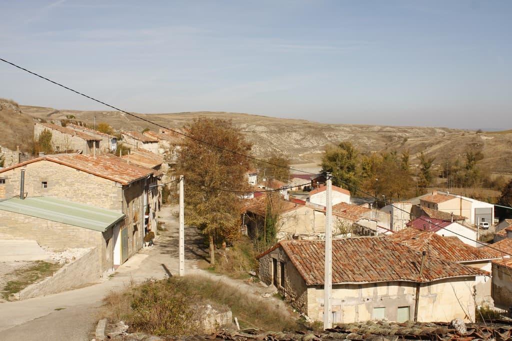 Vista de Bañuelos de Bureba