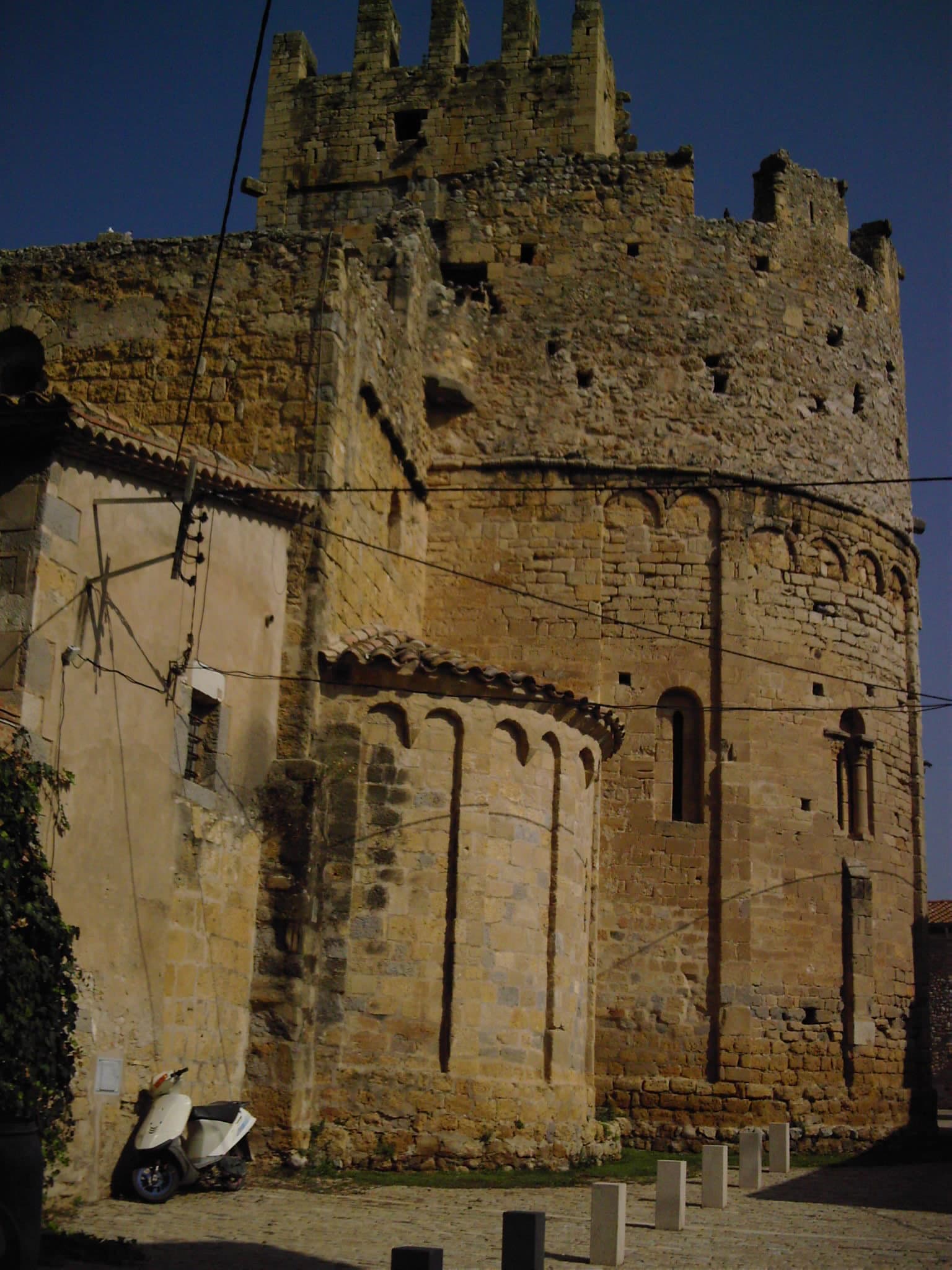 Vista de Sant Miquel de Fluvià