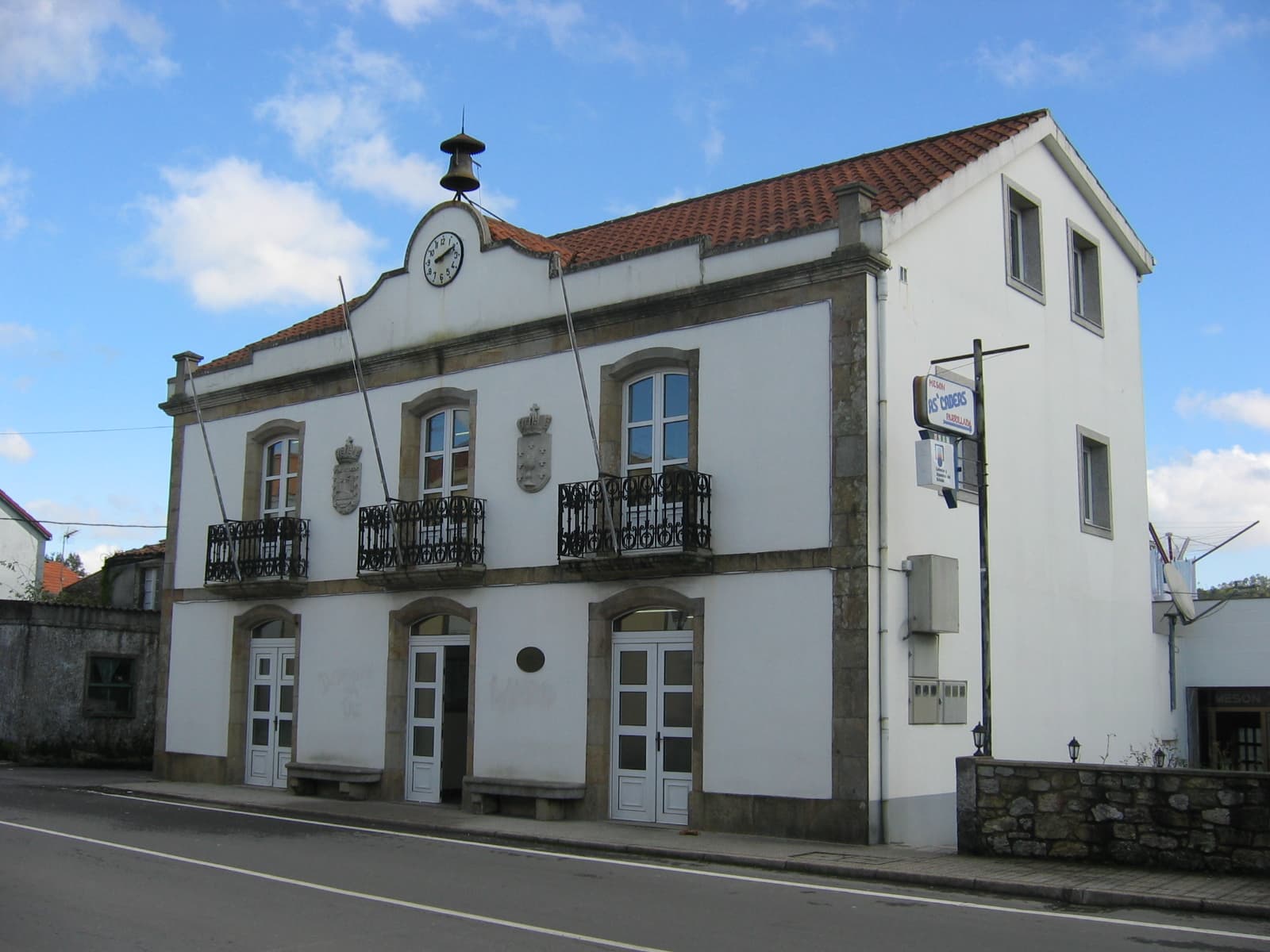 Vista de A Baña