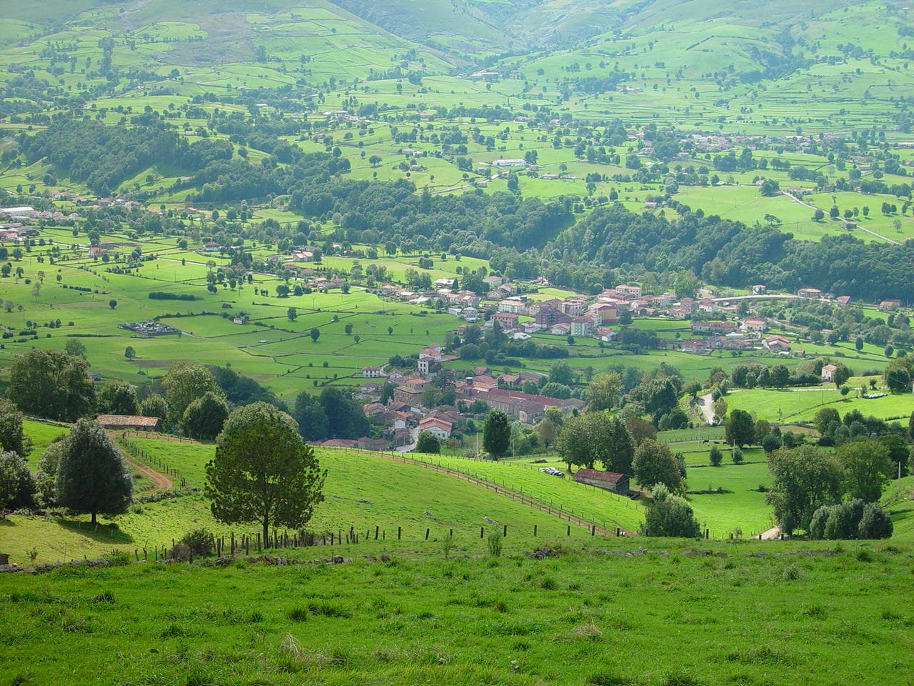 View of Villacarriedo