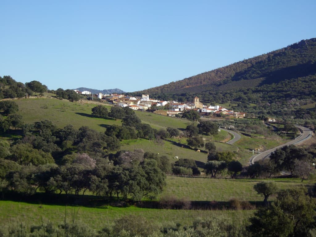 Vista de Romangordo