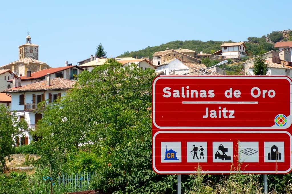 Veduta di Salinas de Oro