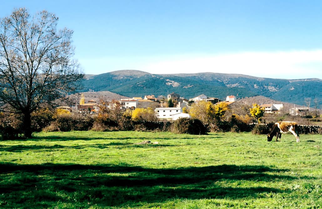 Vista de Villavieja del Lozoya