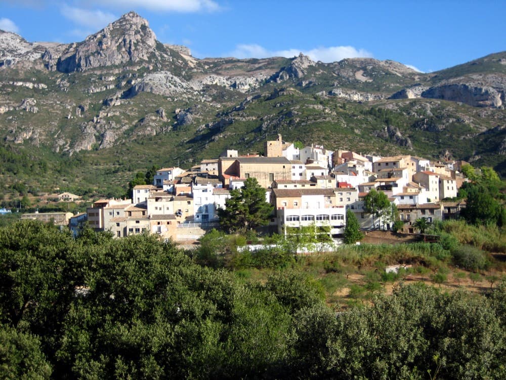 Vista de Alfara de Carles