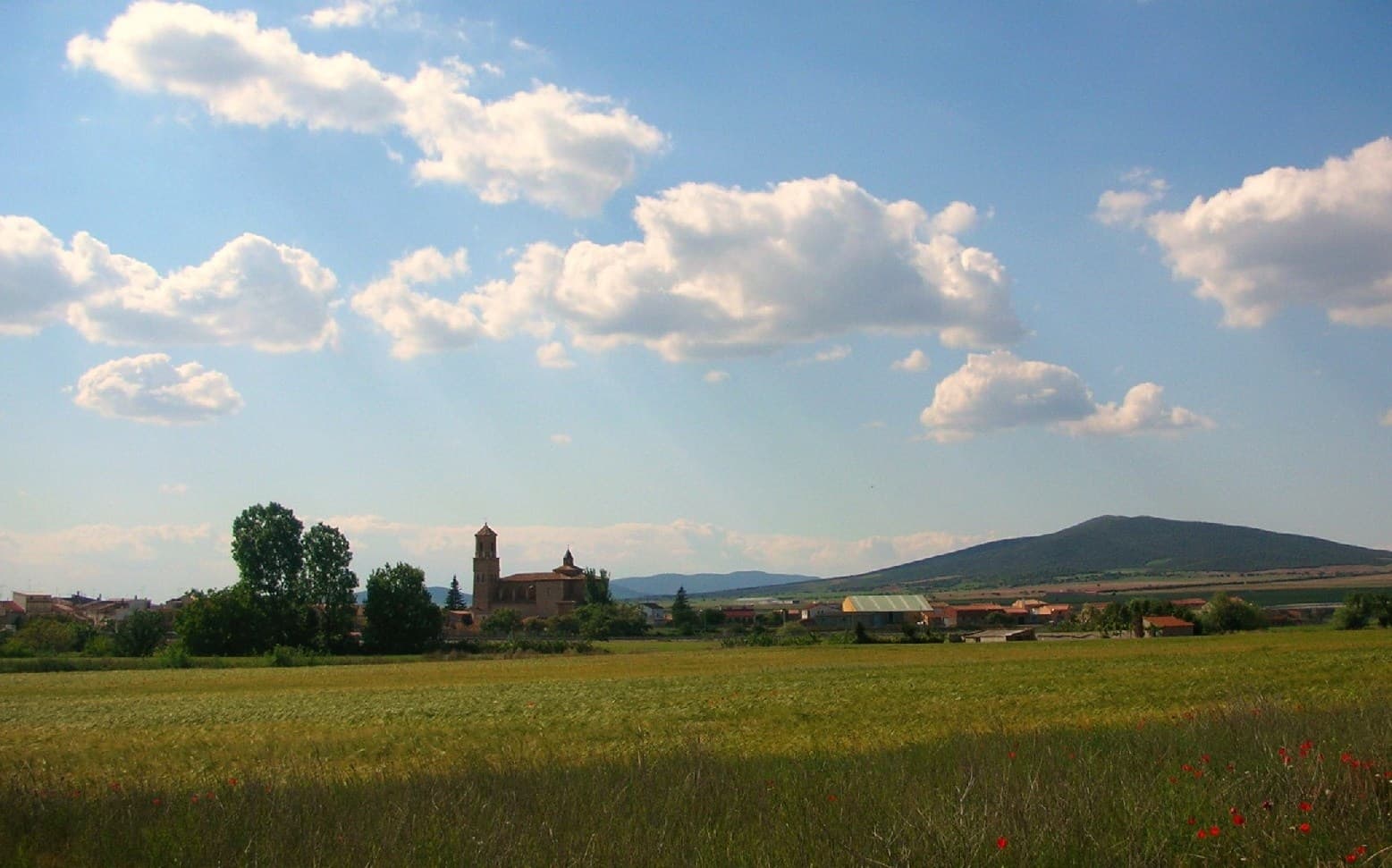 Veduta di Villarreal de Huerva