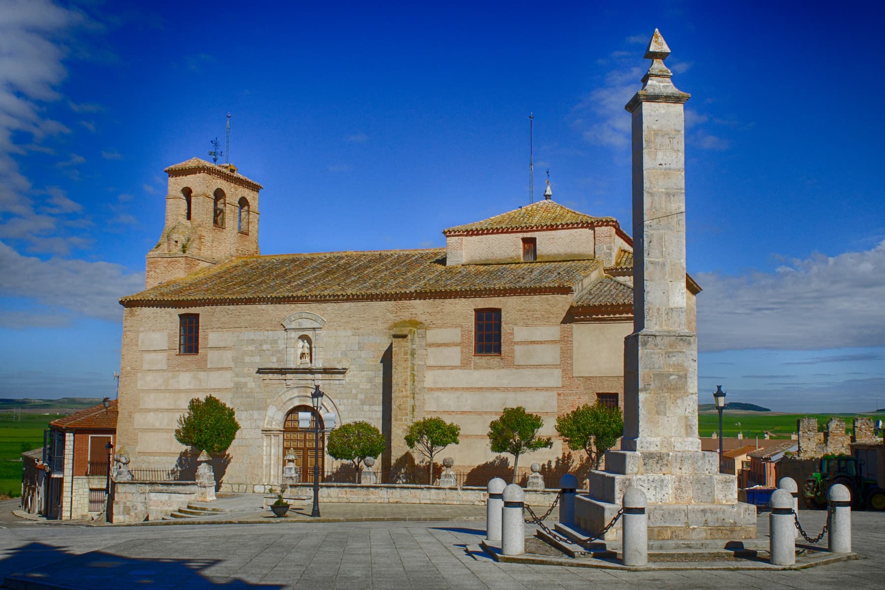 Vista de Villalar de los Comuneros