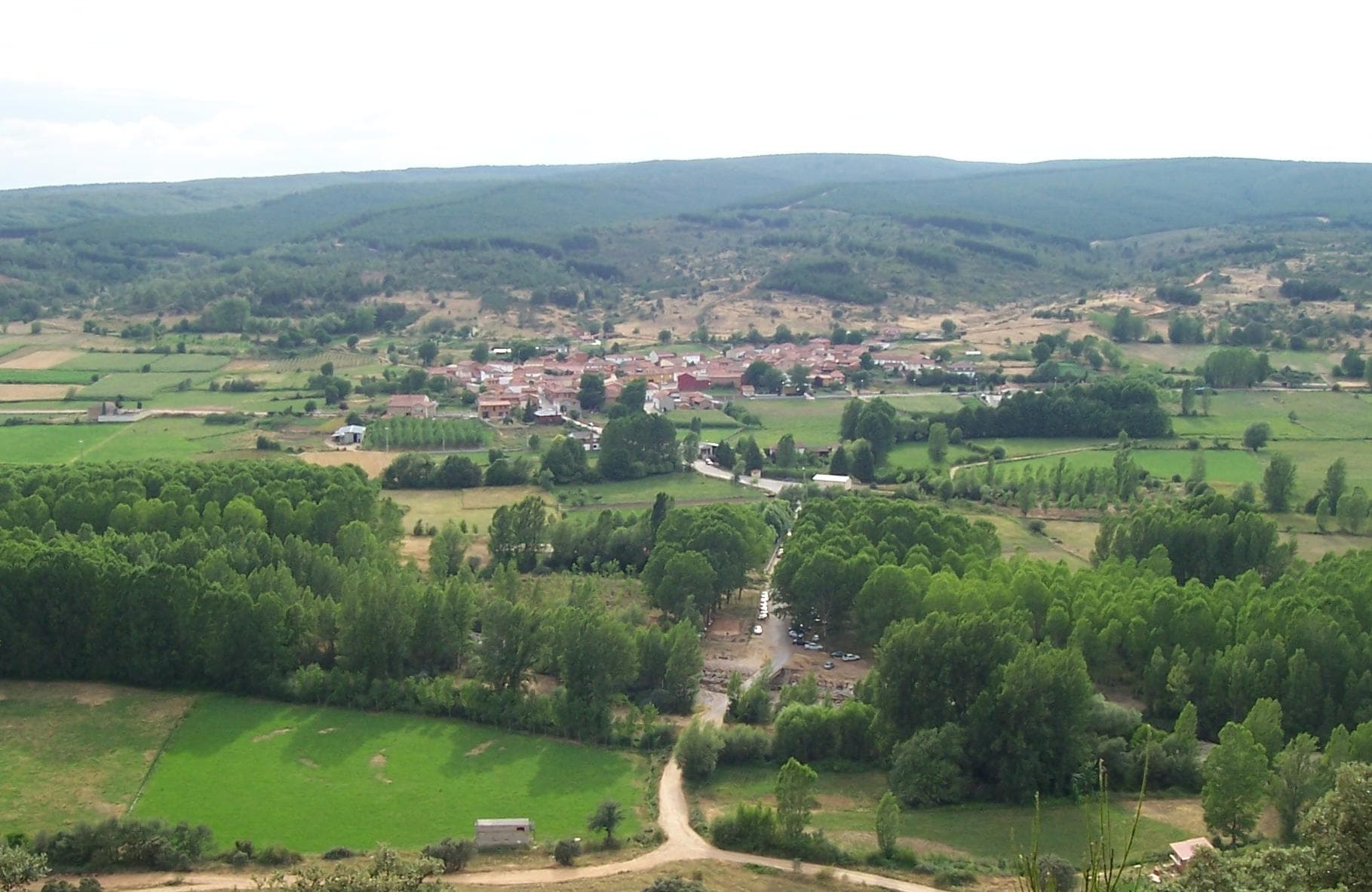 Veduta di Santa Colomba de Curueño