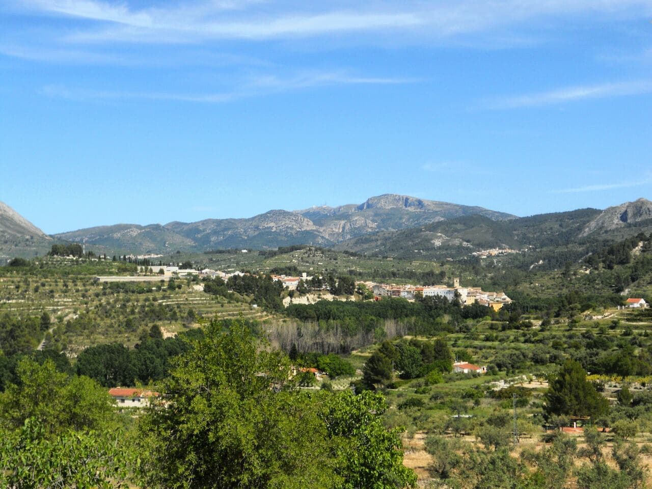 Vue de Benilloba
