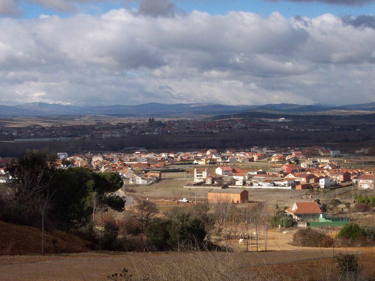 Vista de San Justo de la Vega